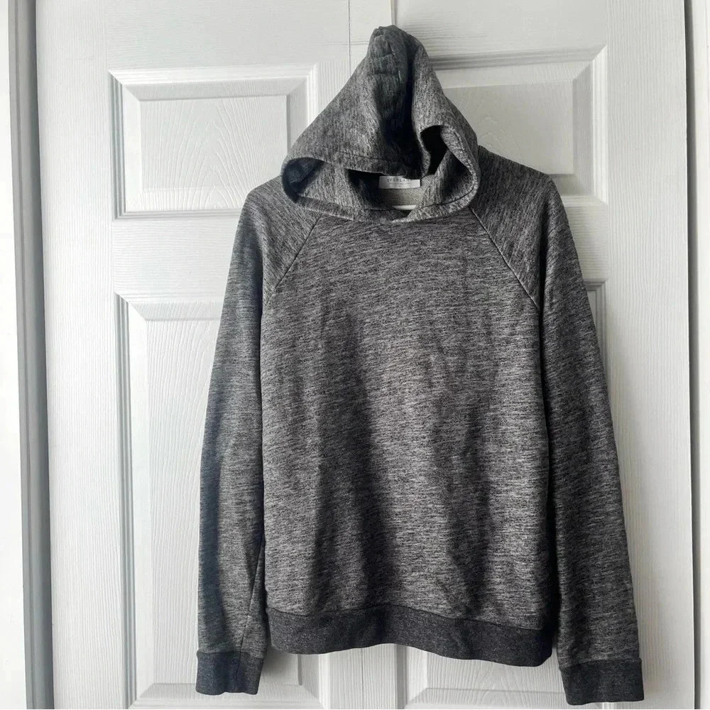 Everlane Heather Gray Hoodie Sweatshirt Mens M
